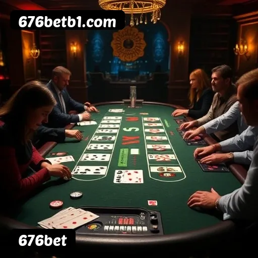 Jogos de Mesa Premium 676bet - Blackjack, Roleta, Baccarat